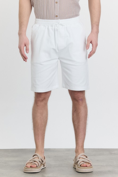 5060 - ERKEK KETEN BERMUDA ŞORT 5060 - ERKEK KETEN BERMUDA ŞORT